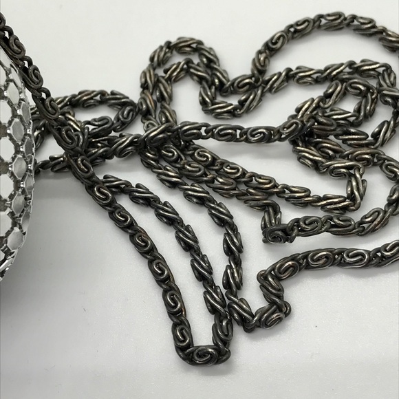 VTG Silver Dressy Crossbody - Picture 8 of 8